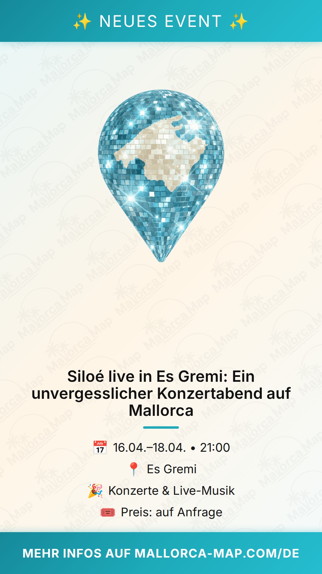 Siloé live in Es Gremi: Ein unvergesslicher Konzertabend auf Mallorca