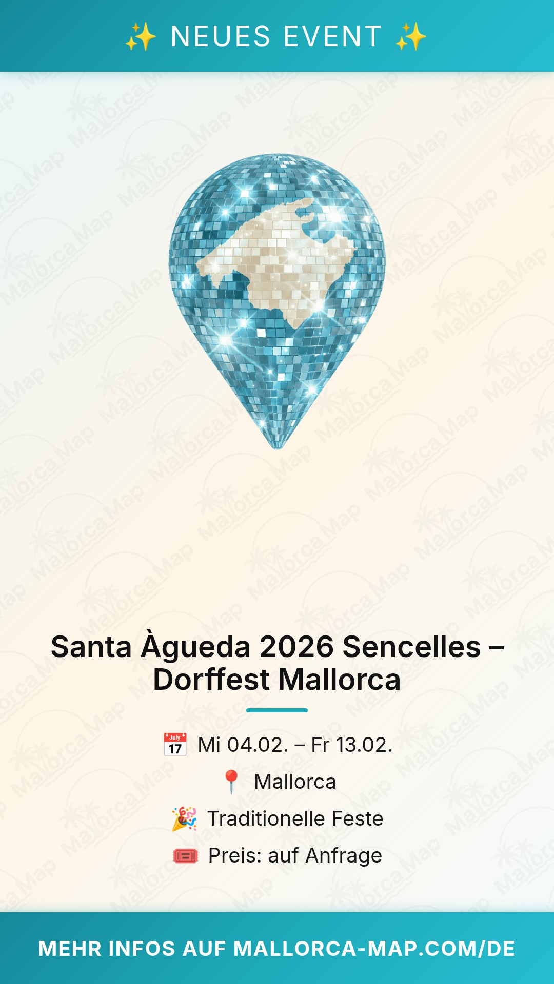 Santa Àgueda 2026 Sencelles – Dorffest Mallorca