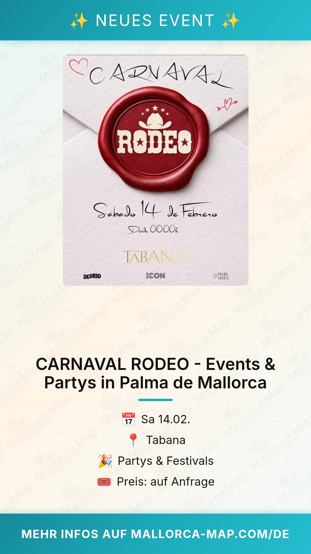 CARNAVAL RODEO - Events & Partys in Palma de Mallorca