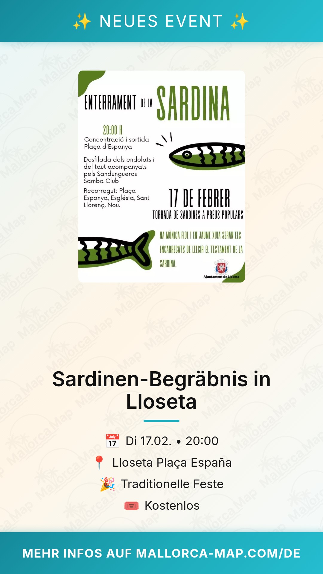 Entierro de la Sardina en Lloseta