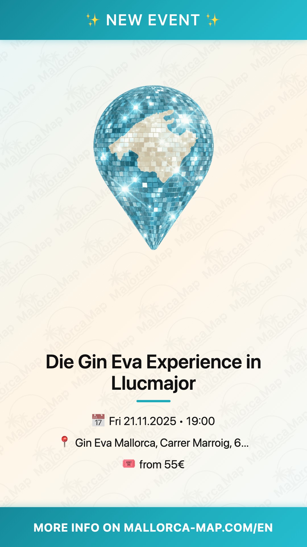 Die Gin Eva Experience in Llucmajor