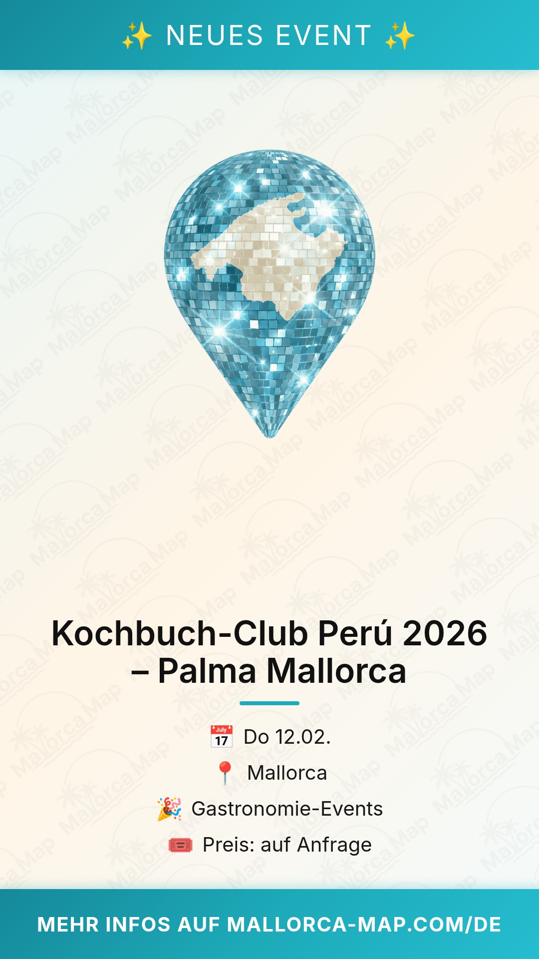 Cookbook Club 2026 – Perú Dinner in Palma