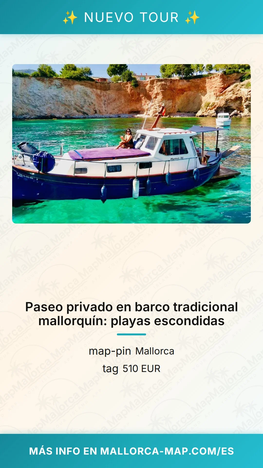 Private Traditional Boat Tour to Mallorca's Hidden Beaches