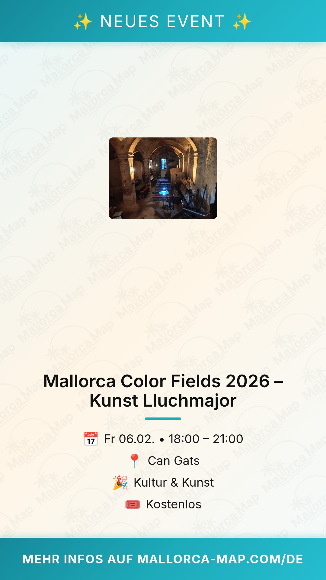 Mallorca Color Fields 2026 – Art in Llucmajor