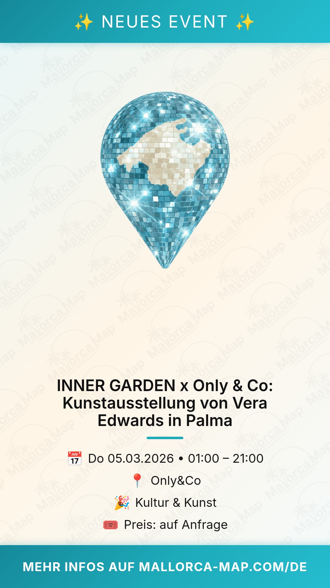 INNER GARDEN x Only & Co: Exposición de Vera Edwards en Palma