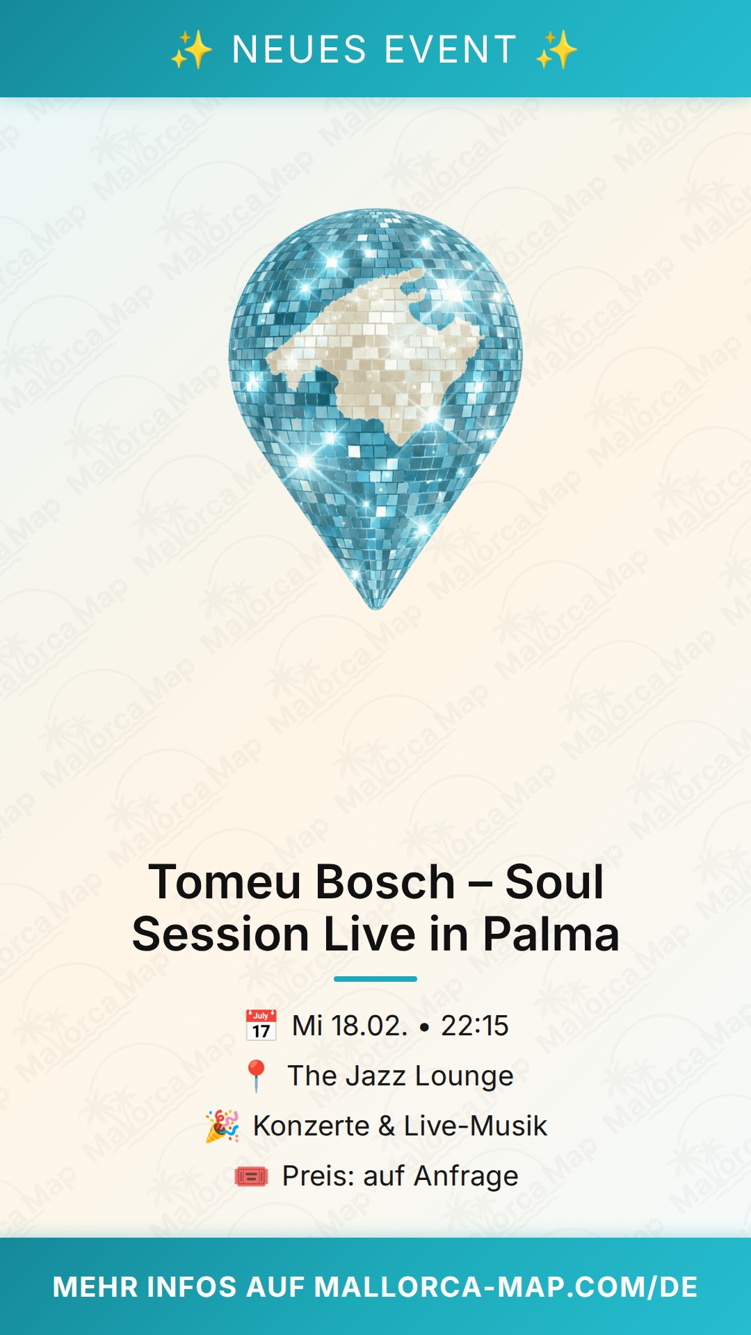 Tomeu Bosch – Soul Session Live in Palma
