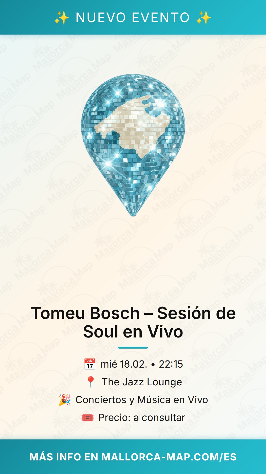 Tomeu Bosch – Soul Session Live in Palma