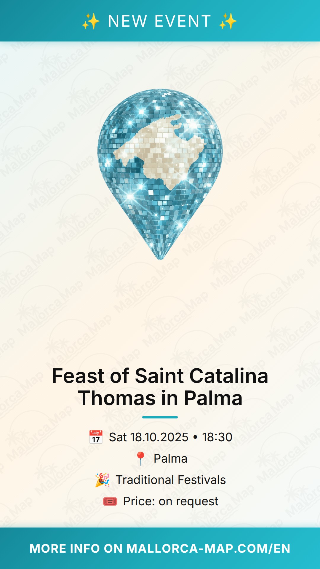 Feast of Saint Catalina Thomas in Palma