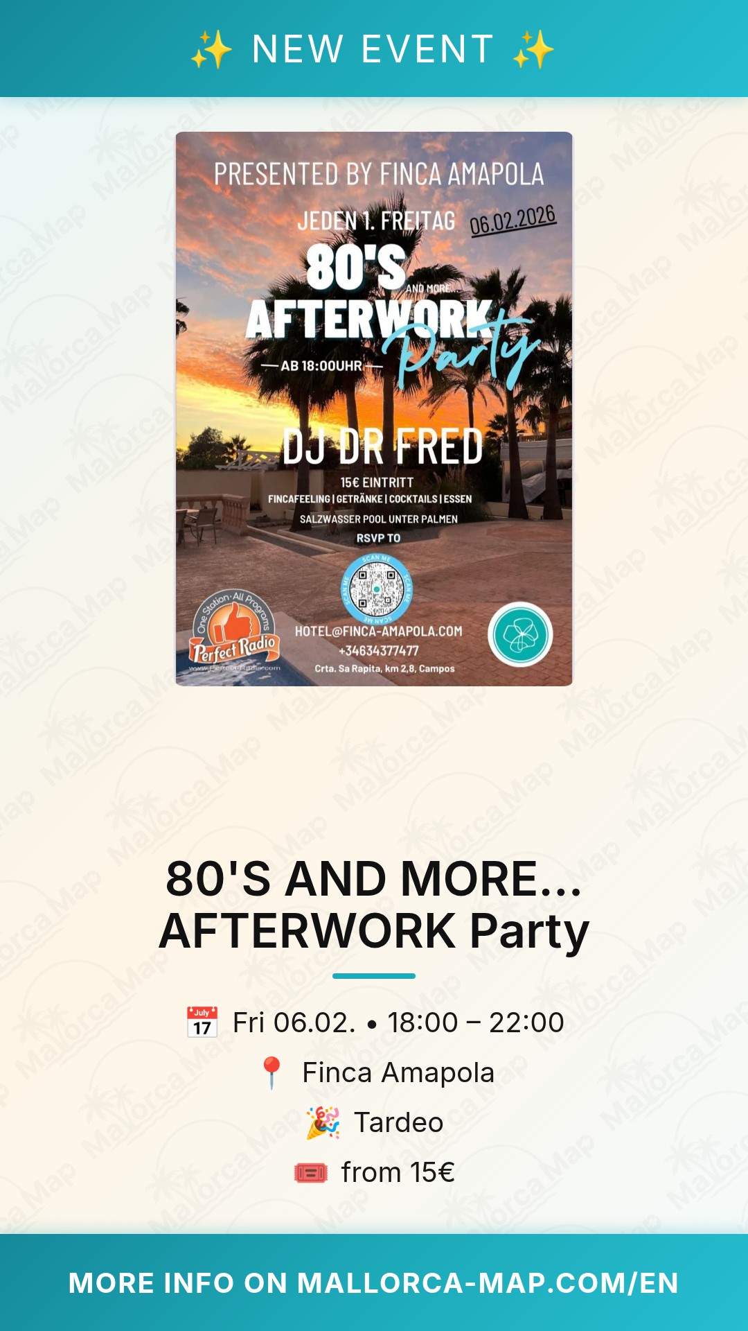 80'S AND MORE... AFTERWORK Party