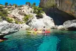 Geführte Kajaktour ab Sant Elm zur Cala en Tío mit Höhlen - Bild 1