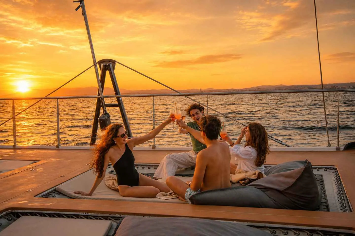 Premium-Katamaranfahrt bei Sonnenuntergang ab Palma de Mallorca - Bild 2