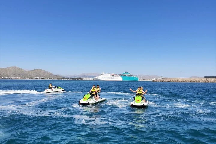 30-minütige Jetski-Fahrt am Strand von Alcúdia - Bild 3