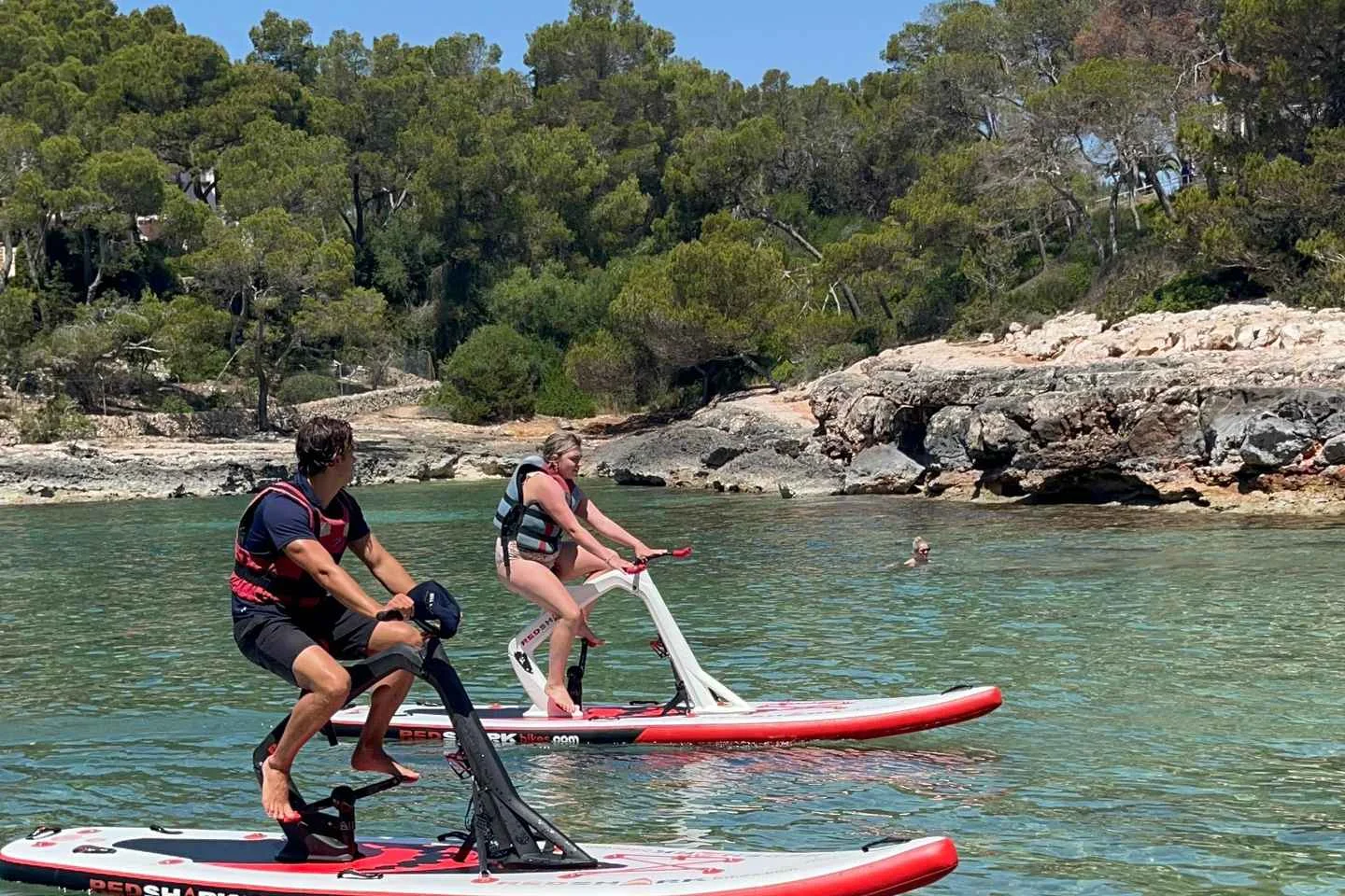 SUP Water Bike Tour in Cala Mondragó - Image 2