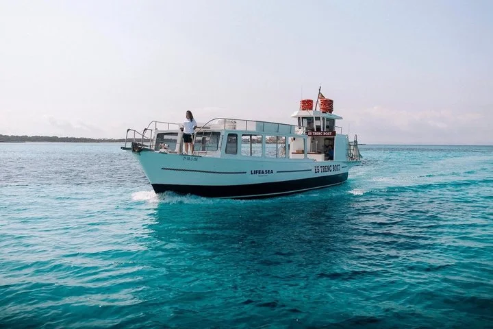 Paseo en barco de estilo vintage a Es Trenc desde Colonia de Sant Jordi - Imagen 4