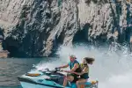 Geführte Jet Ski Tour zur Leuchtturminsel in Alcúdia - Bild 1