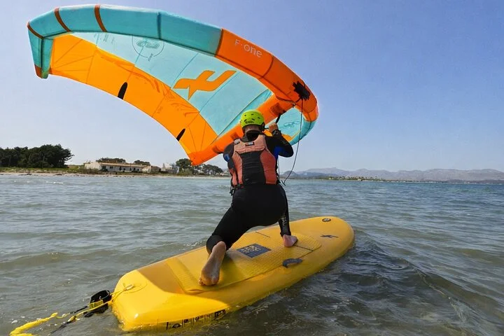 Geführte Wingfoil Erfahrung mit Instruktor auf Mallorca - Bild 2