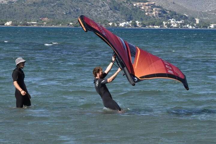 Geführte Wingfoil Erfahrung mit Instruktor auf Mallorca - Bild 4