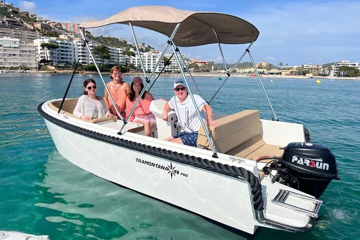 Führerscheinfreier Bootsverleih an der Küste von Santa Ponsa - Bild 2