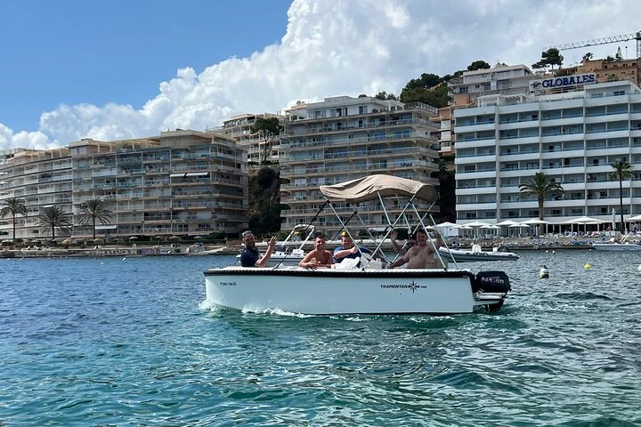 Führerscheinfreier Bootsverleih an der Küste von Santa Ponsa - Bild 5