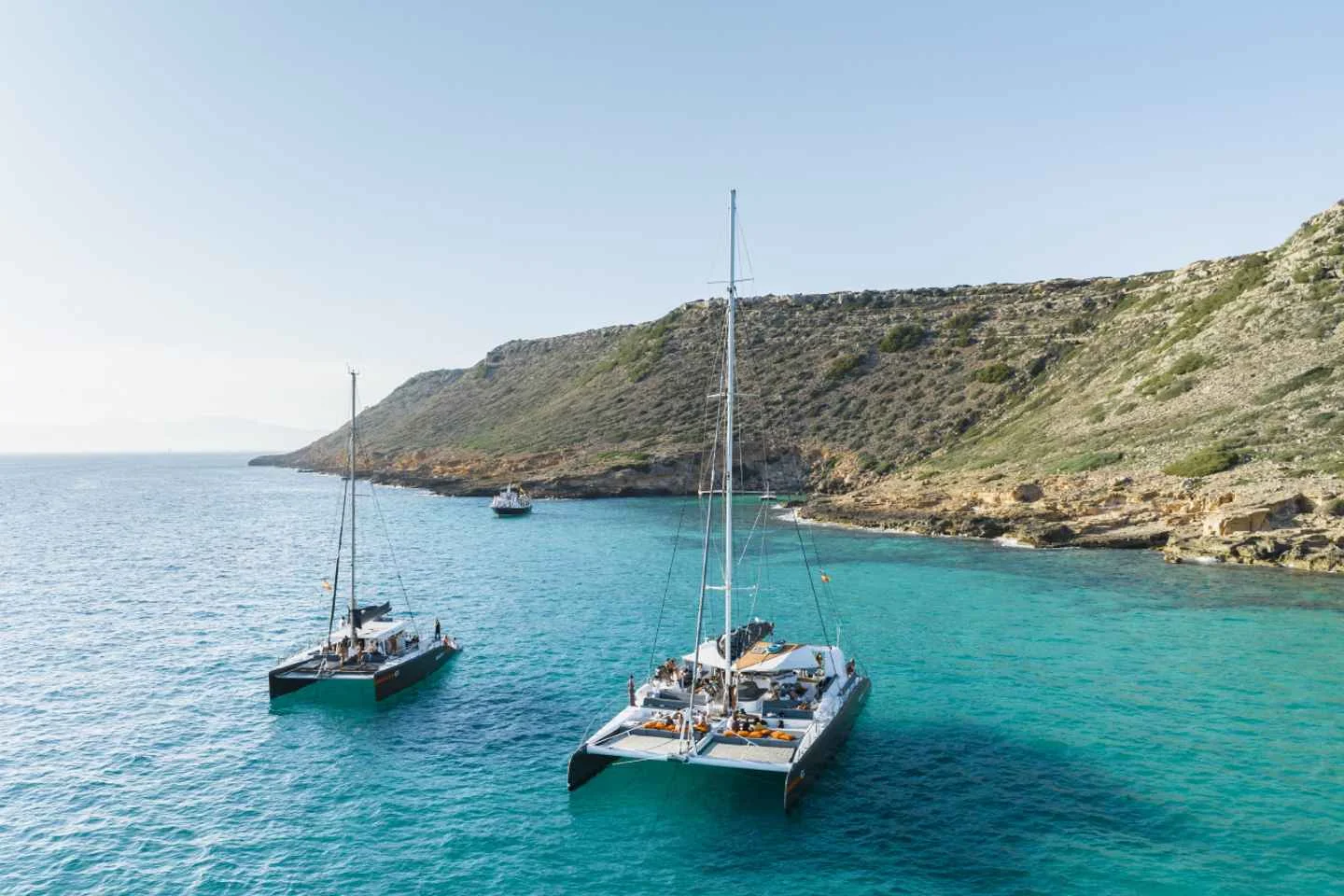 Halbtägige Katamaran-Tour mit Gourmet-Buffet ab Palma de Mallorca - Bild 3