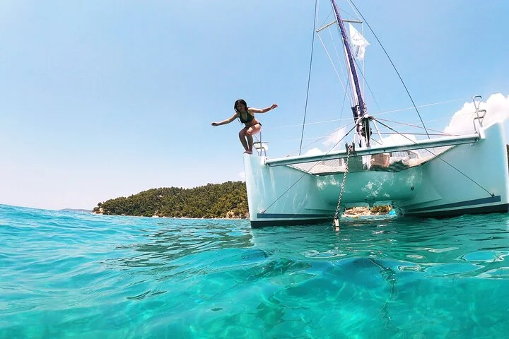Private Sunset Catamaran Cruise in Cala Mondrago - Image 3