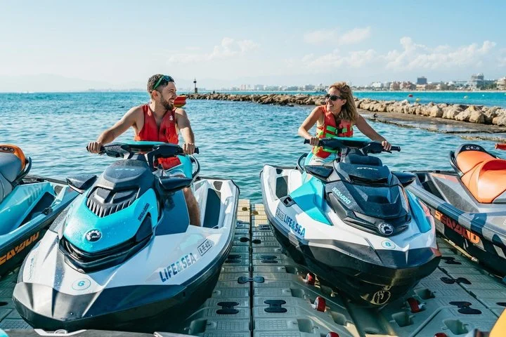 Geführte Jetski Tour durch die Palma Bay ab El Arenal - Bild 2