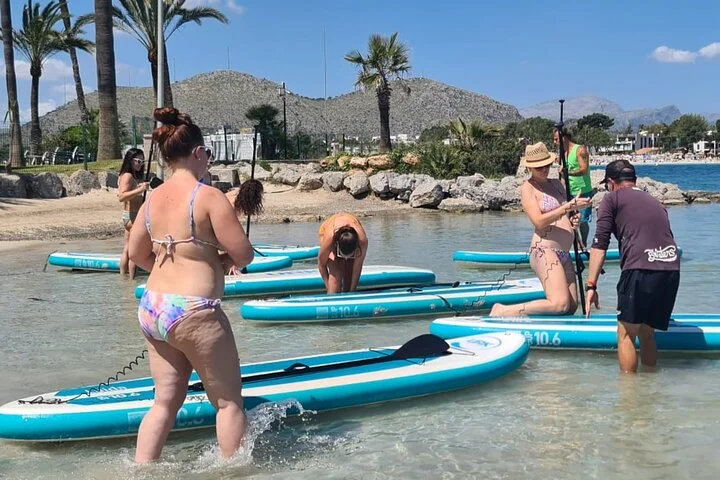 Geführter SUP-Kurs in der Bucht von Alcudia - Bild 3