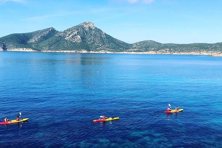 Guided Sunset Kayak Tour with Picnic in Sant Elm - Image 2